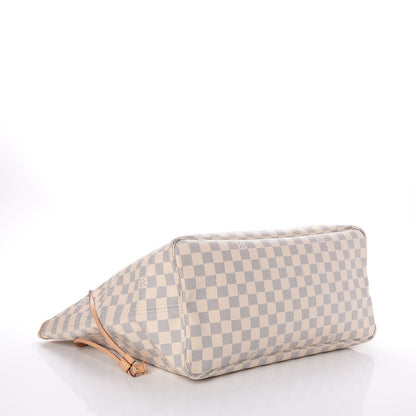 Louis Vuitton Damier Azur Neo Neverfull GM Rose Ballerine 4 of 7