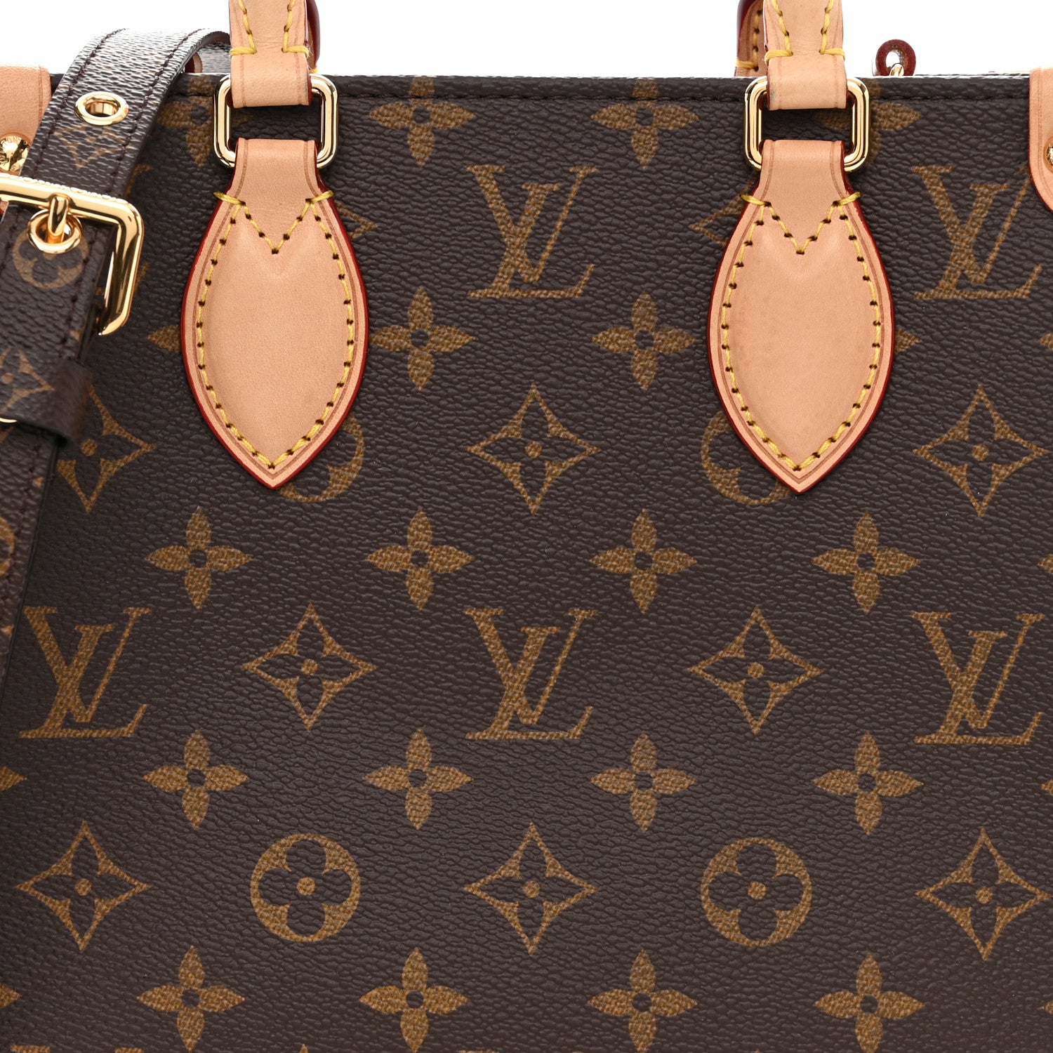 Louis Vuitton LOUIS VUITTON Monogram Sac Plat BB 7 of 9