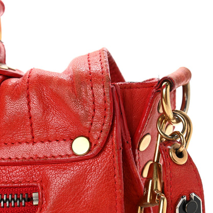 Proenza Schouler Lambskin Medium PS1 Satchel Red 7 of 11