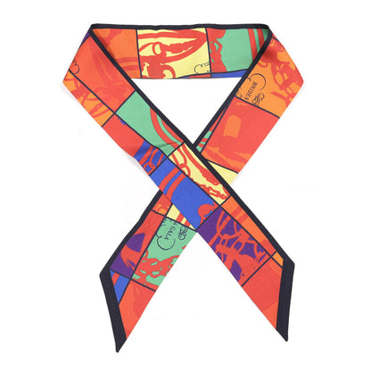 Hermes Silk Brides de Gala En Desordre Twilly 1 of 3