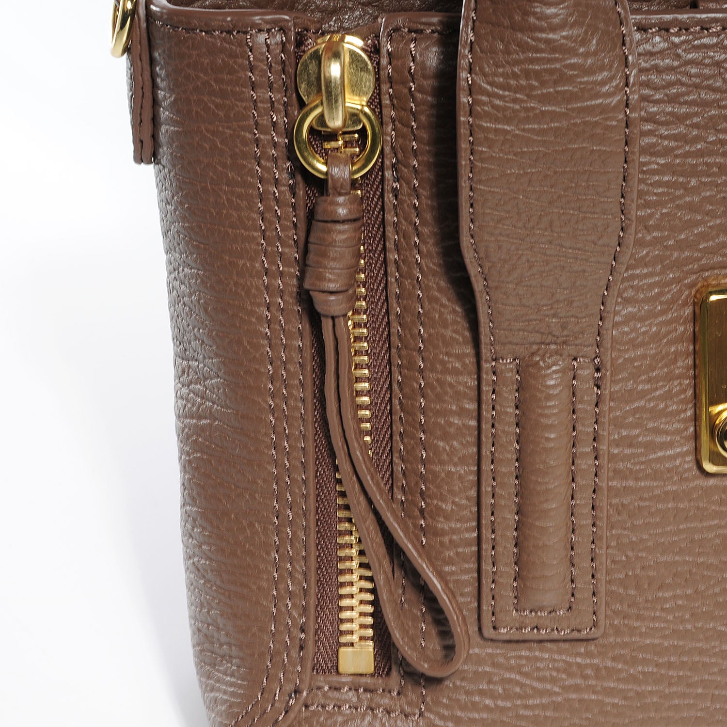 3.1 Phillip Lim 3.1 Mini Pashli Satchel Taupe 7 of 16