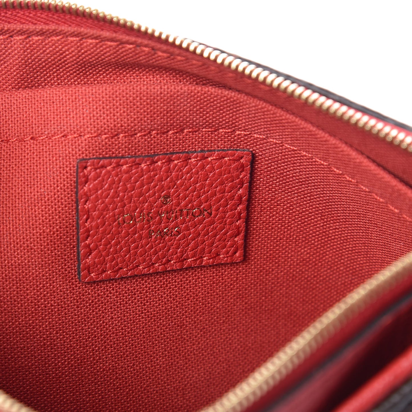 Monogram Pallas Clutch Cherry