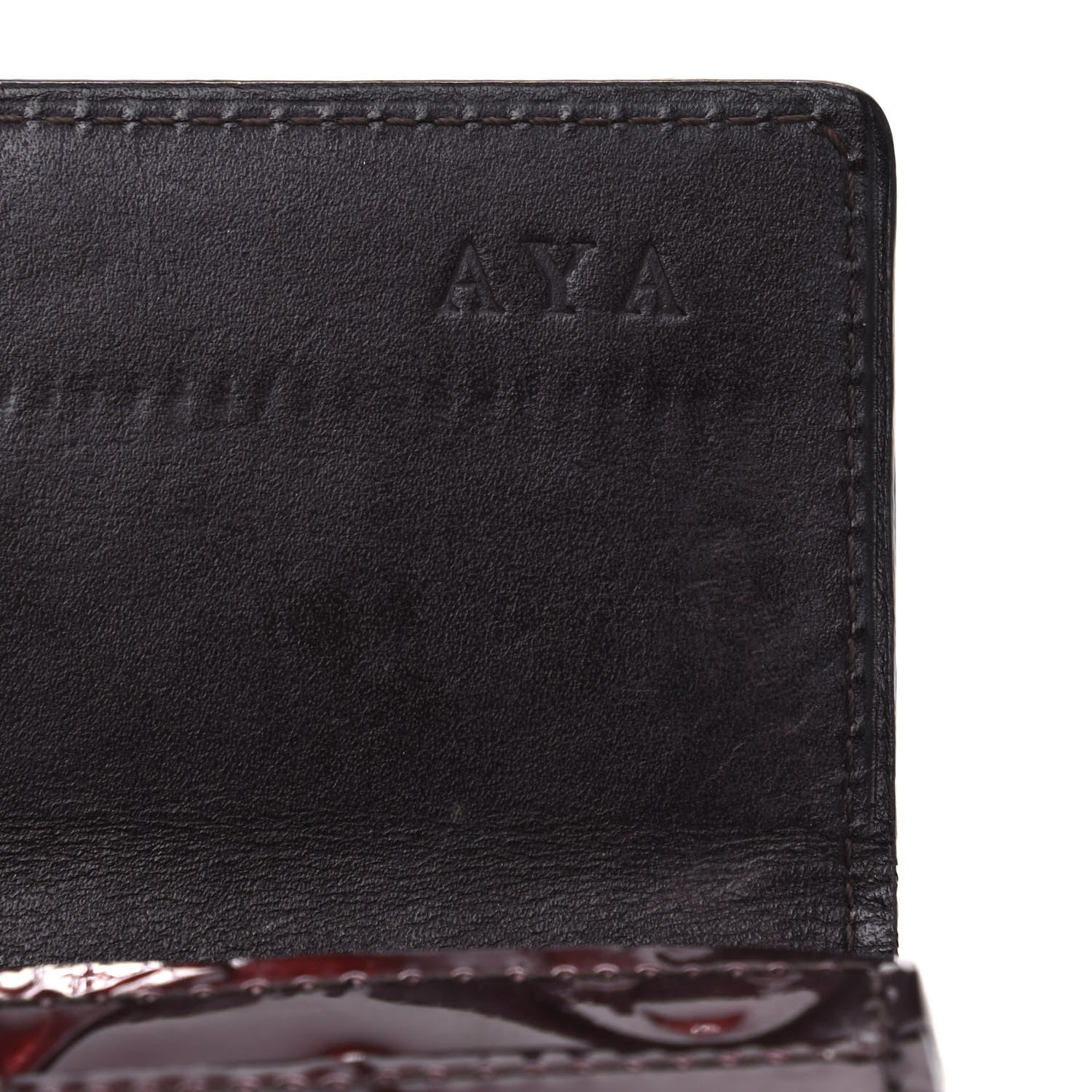 Louis Vuitton Vernis Sarah Wallet Rouge Fauviste 5 of 5