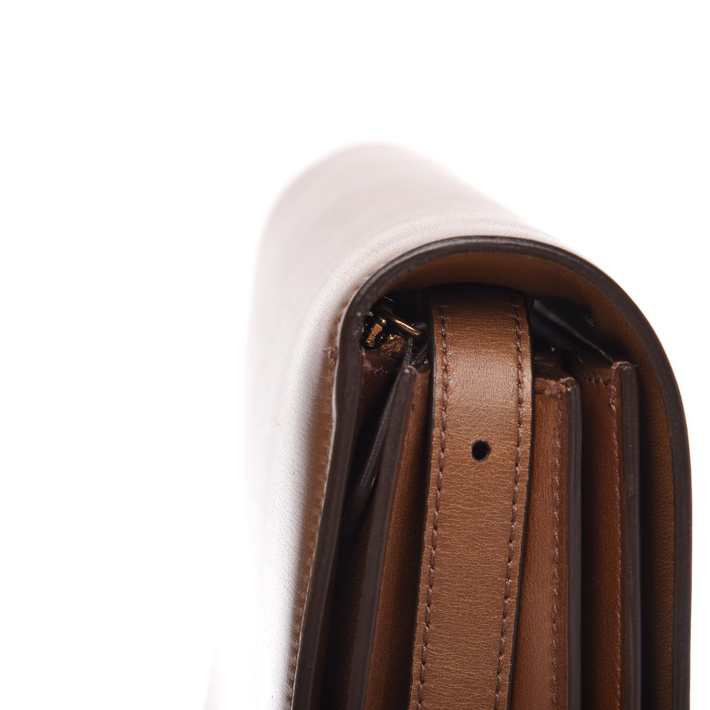 Box Calfskin Medium Classic Box Flap Bag Camel