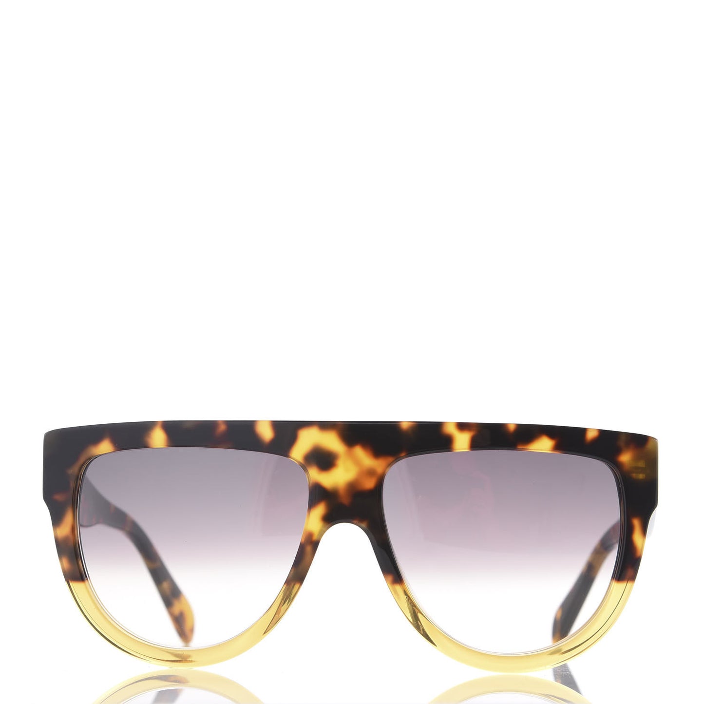 Acetate Aviator Sunglasses CL40001l Havana
