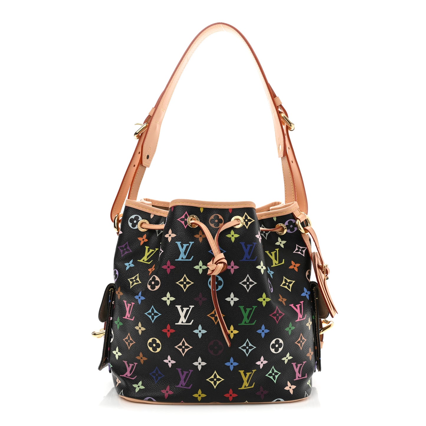 Monogram Multicolor Petit Noe Black