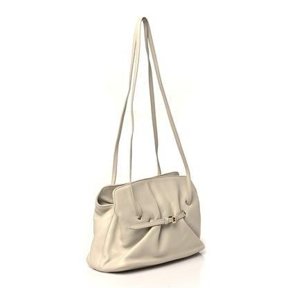 Prada Nappa Small Dada Shoulder Bag Ivory 3 of 9