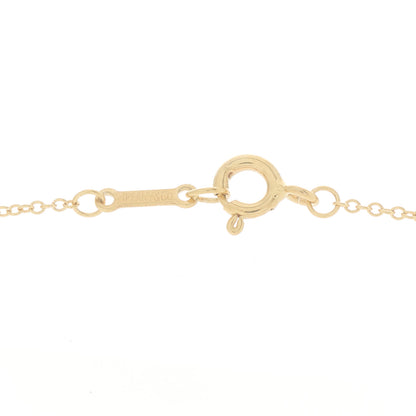 Tiffany 18K Yellow Gold Diamond Small Paloma Picasso Loving Heart Pendant Necklace 4 of 8