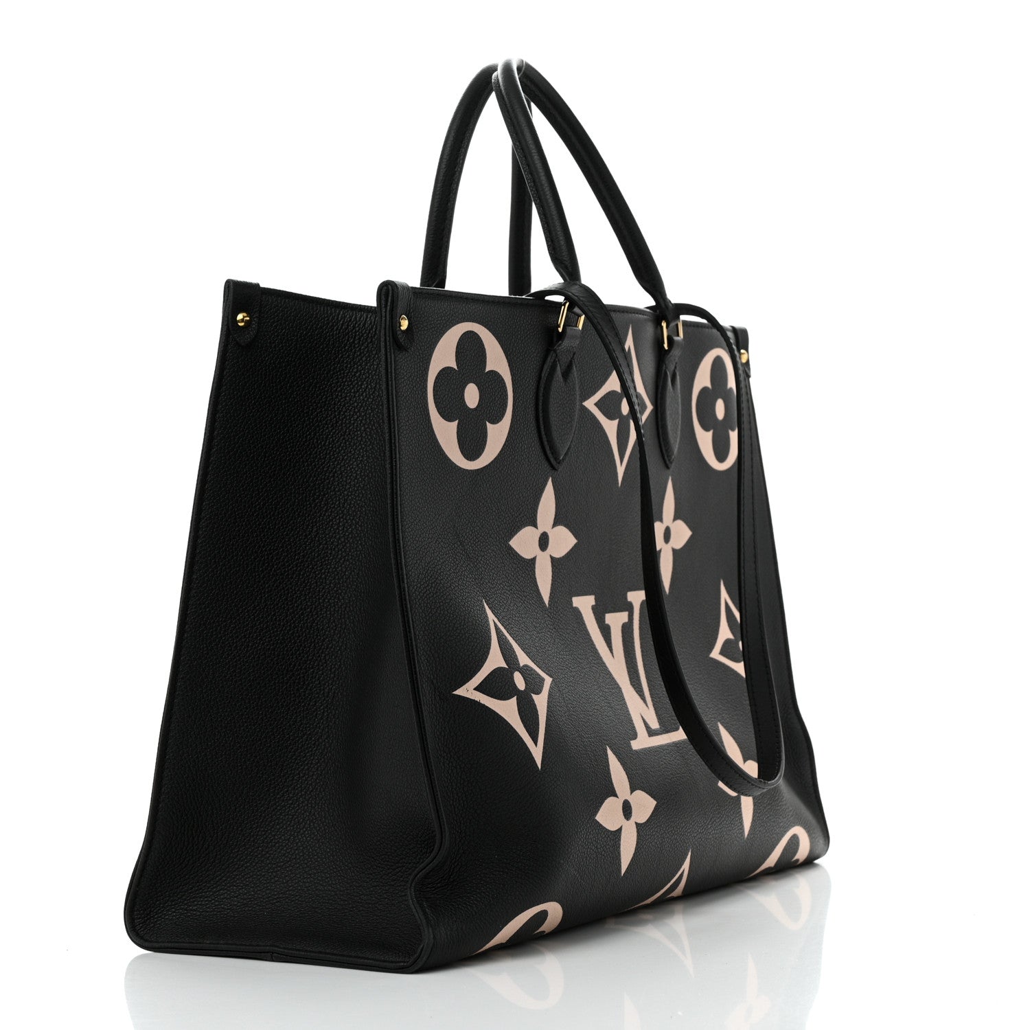 Louis Vuitton Empreinte Monogram Giant Onthego GM Black Beige 2 of 11
