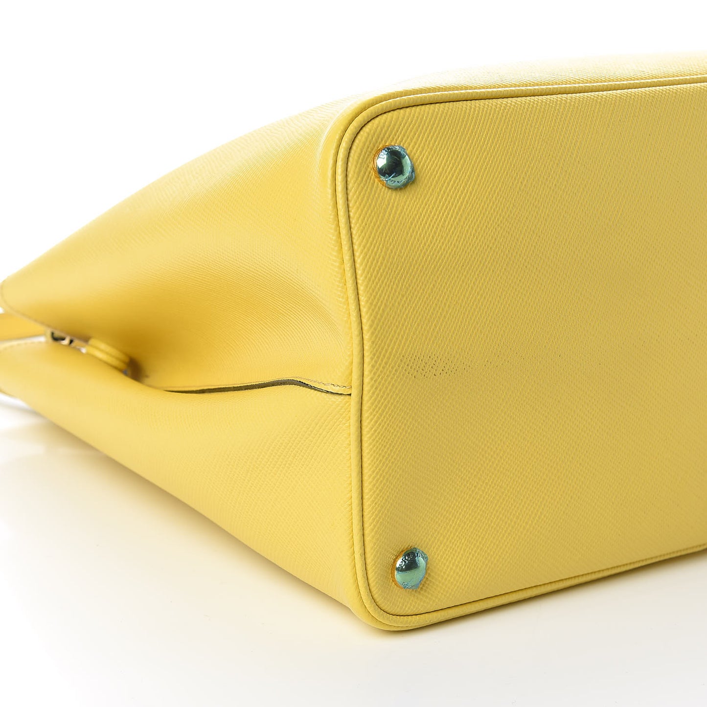 Saffiano Cuir Large Double Bag Soleil