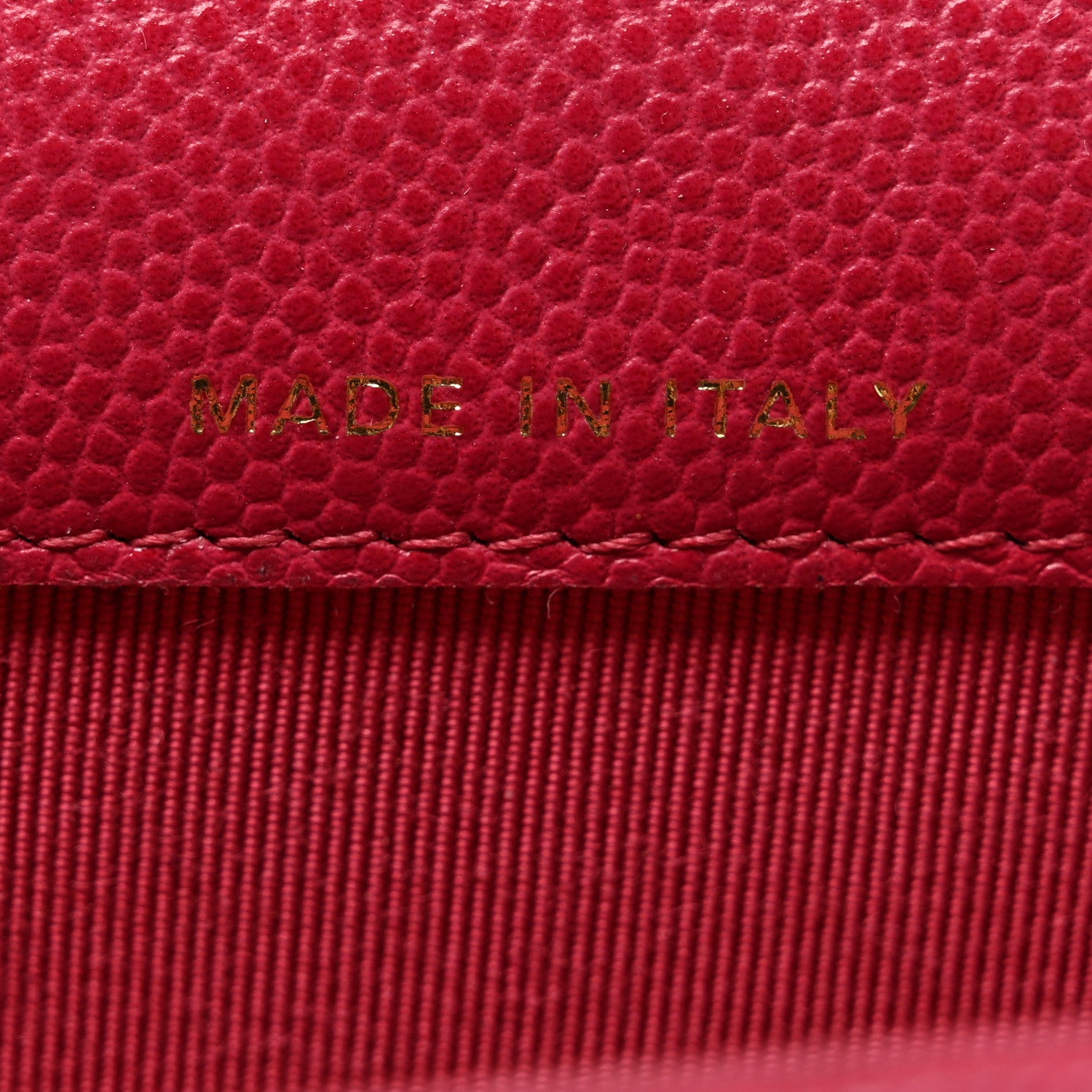 Chanel Caviar Quilted Flap Card Holder Wallet Dark Pink 7 of 9