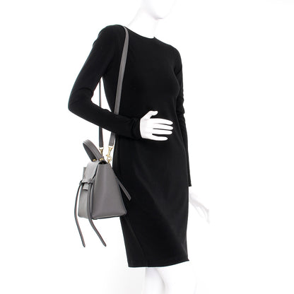 Celine Grained Calfskin Micro Belt Bag Grey 2 of 8