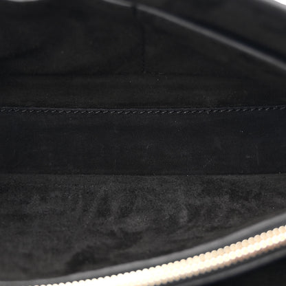 Valentino Garavani Pebbled Calfskin Rockstud Flip Lock Top Handle Bag Black 5 of 11