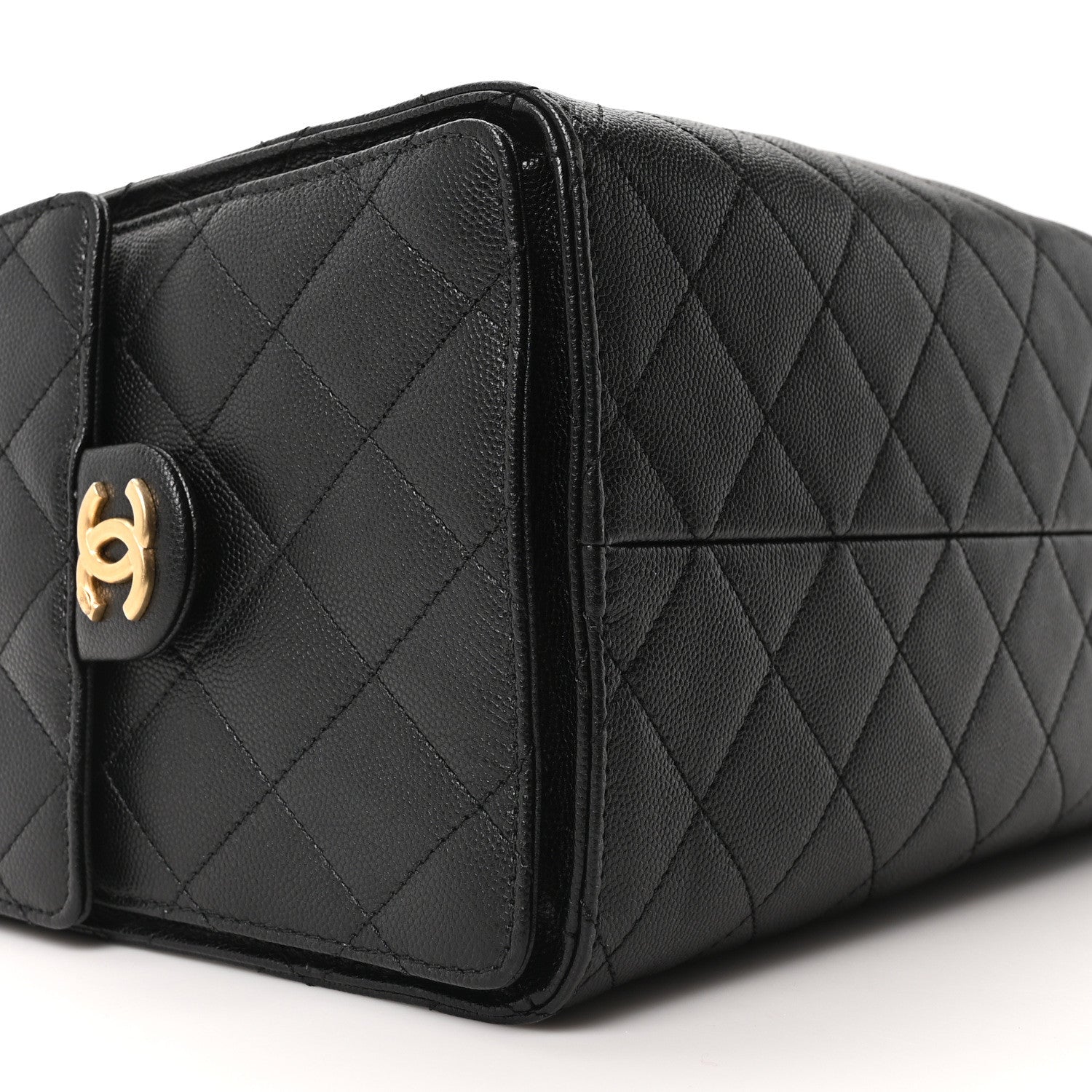Chanel Caviar Quilted Medium Chanel 25 Handbag Black 10 of 11