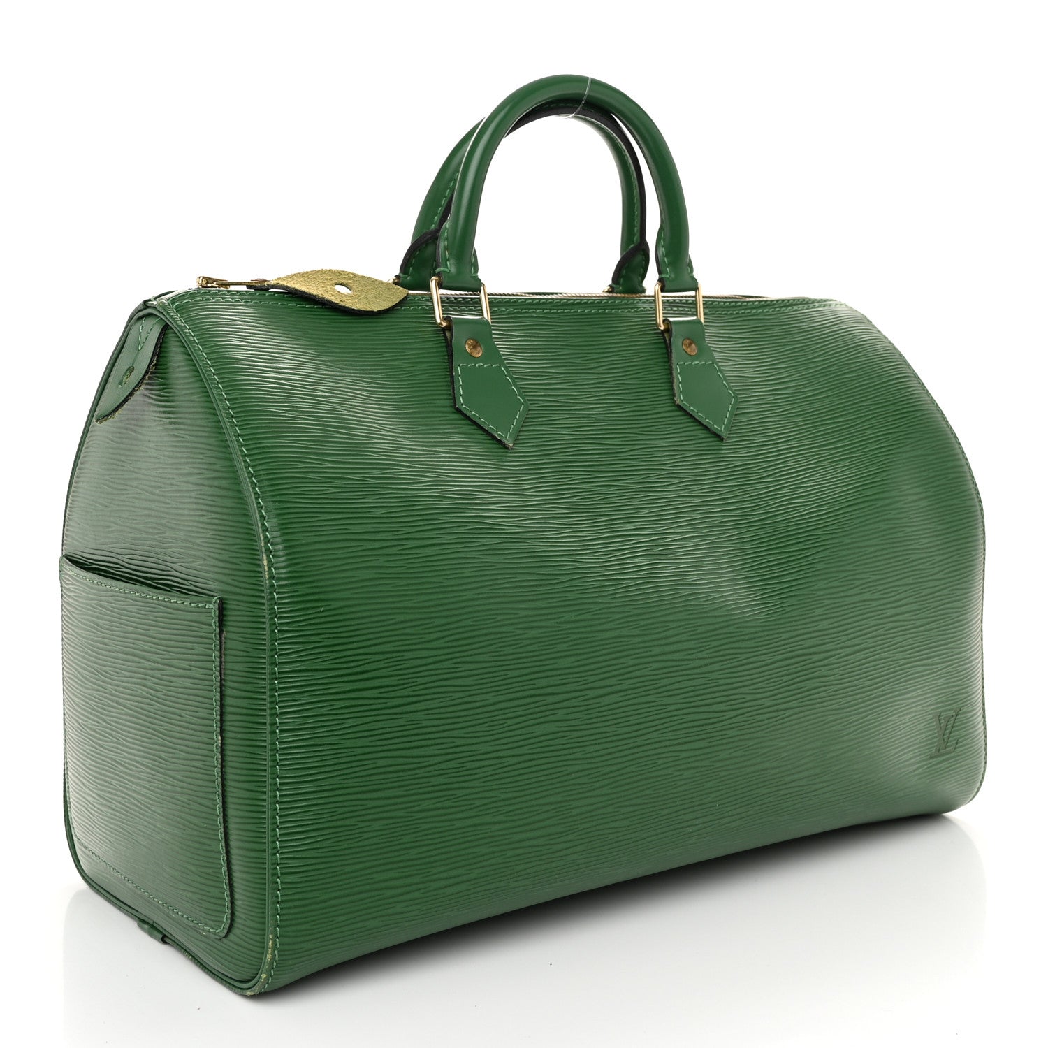 Louis Vuitton Epi Speedy 35 Borneo 3 of 10