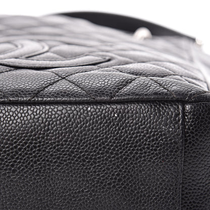Chanel Caviar Quilted Petit Shopping Tote PST Black 9 of 11