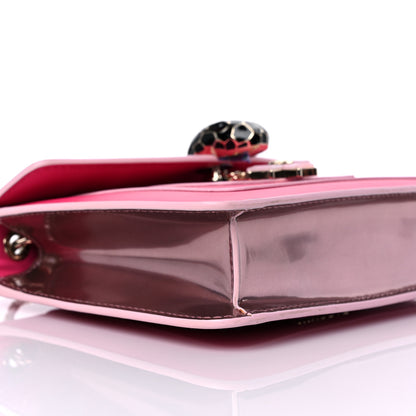 Bulgari Calfskin Metallic Calfskin Serpenti Forever Marble Star Adorned Crossbody Bag Flash Amethyst 5 of 11