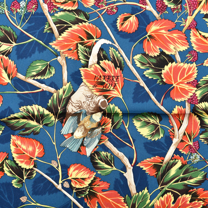 Hermes Silk L'Arbre de Soie Scarf 90 2 of 6