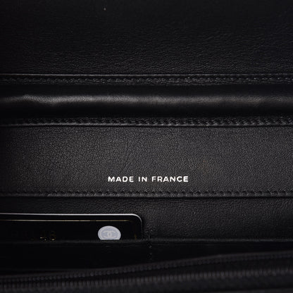 Chanel Patent Strass Wallet On Chain WOC Black 9 of 12