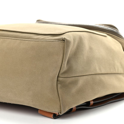Loewe Canvas Goya Backpack Khaki 9 of 13