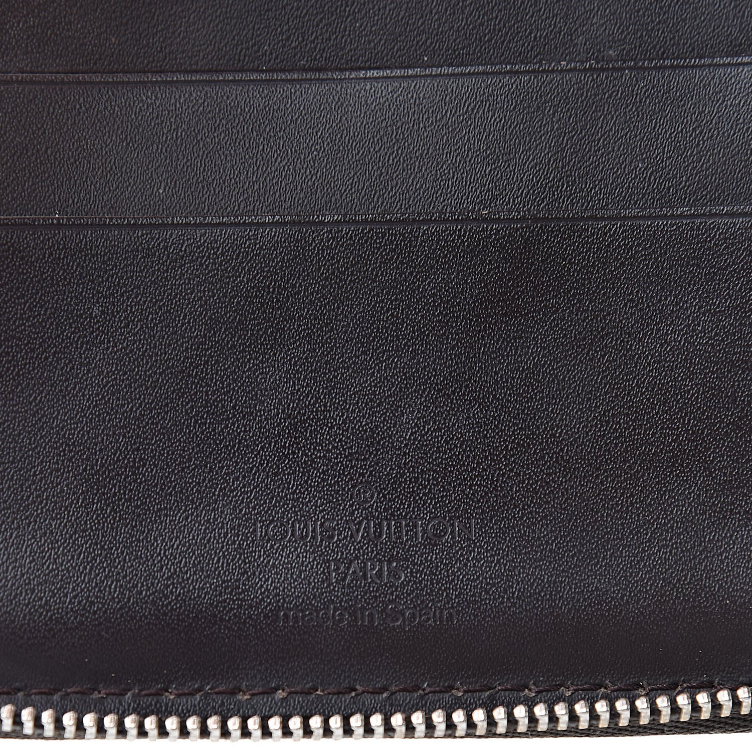 Louis Vuitton Monogram Glace Porte-Monnaie Billets Zipped Wallet Cafe 6 of 9