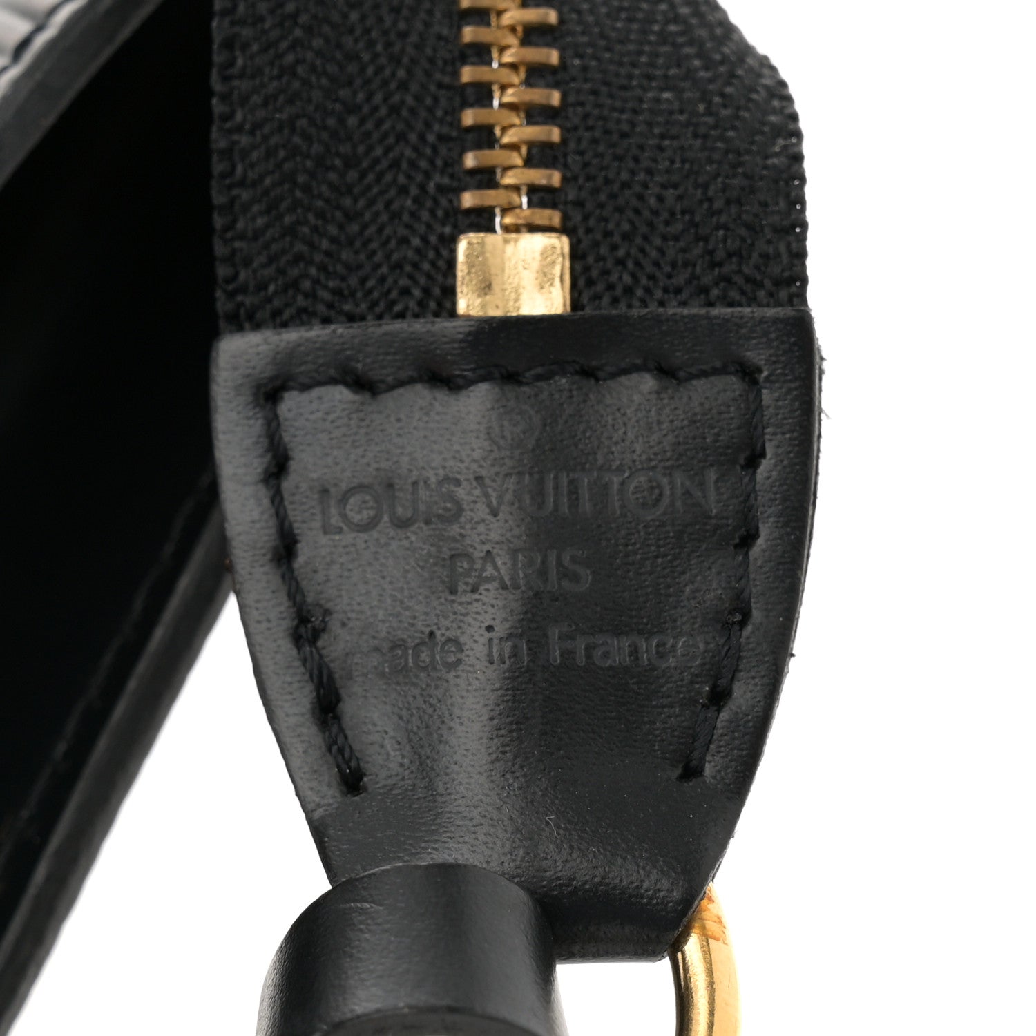 Louis Vuitton Epi Pochette Accessories 24 Black 6 of 11