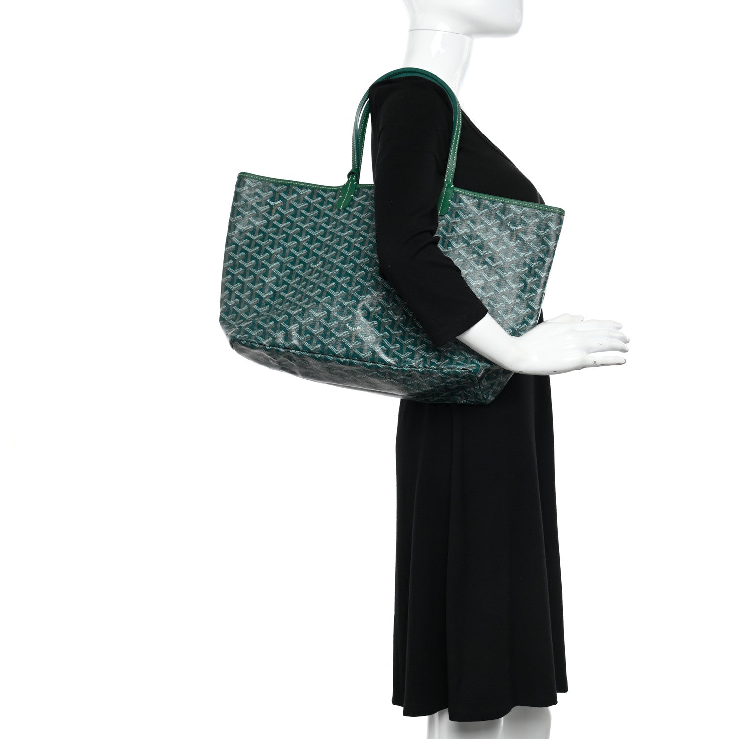 Goyard Goyardine Saint Louis PM Green 2 of 10