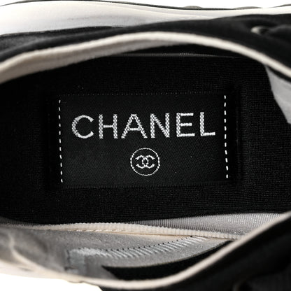 Chanel Lycra CC Sneakers 35.5 Black 6 of 7