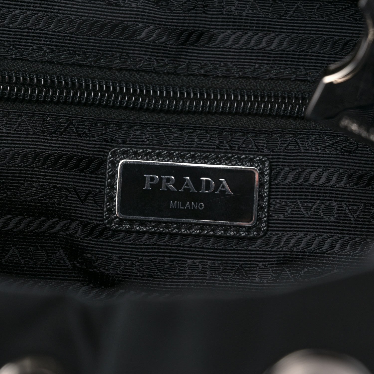 Prada Re-Nylon Saffiano Camouflage Print Logo Double Buckle Backpack Blue 6 of 10