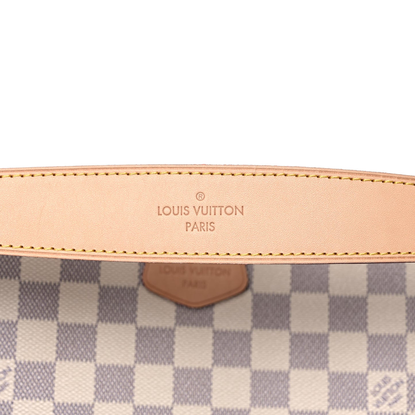 Damier Azur Graceful PM Rose Ballerine