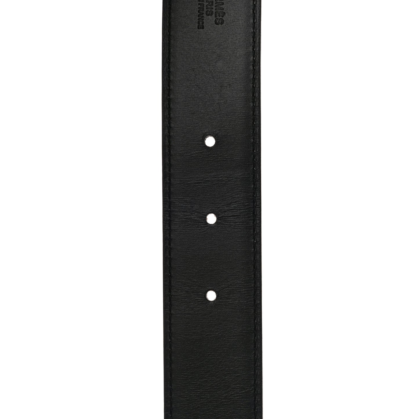 Box Chamonix 32mm Martelee H Belt 90 Black Gold