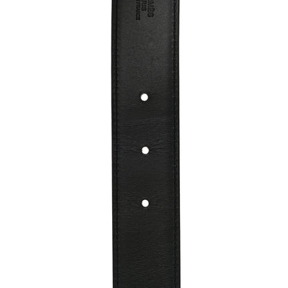 Hermes Box Chamonix 32mm Martelee H Belt 90 Black Gold 5 of 10