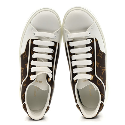 Louis Vuitton Monogram Nylon Time Out Sneakers 40 6 of 9