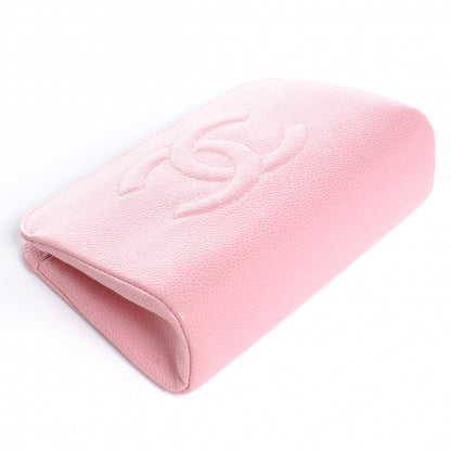 Chanel Caviar CC Cosmetic Case Pink 4 of 8