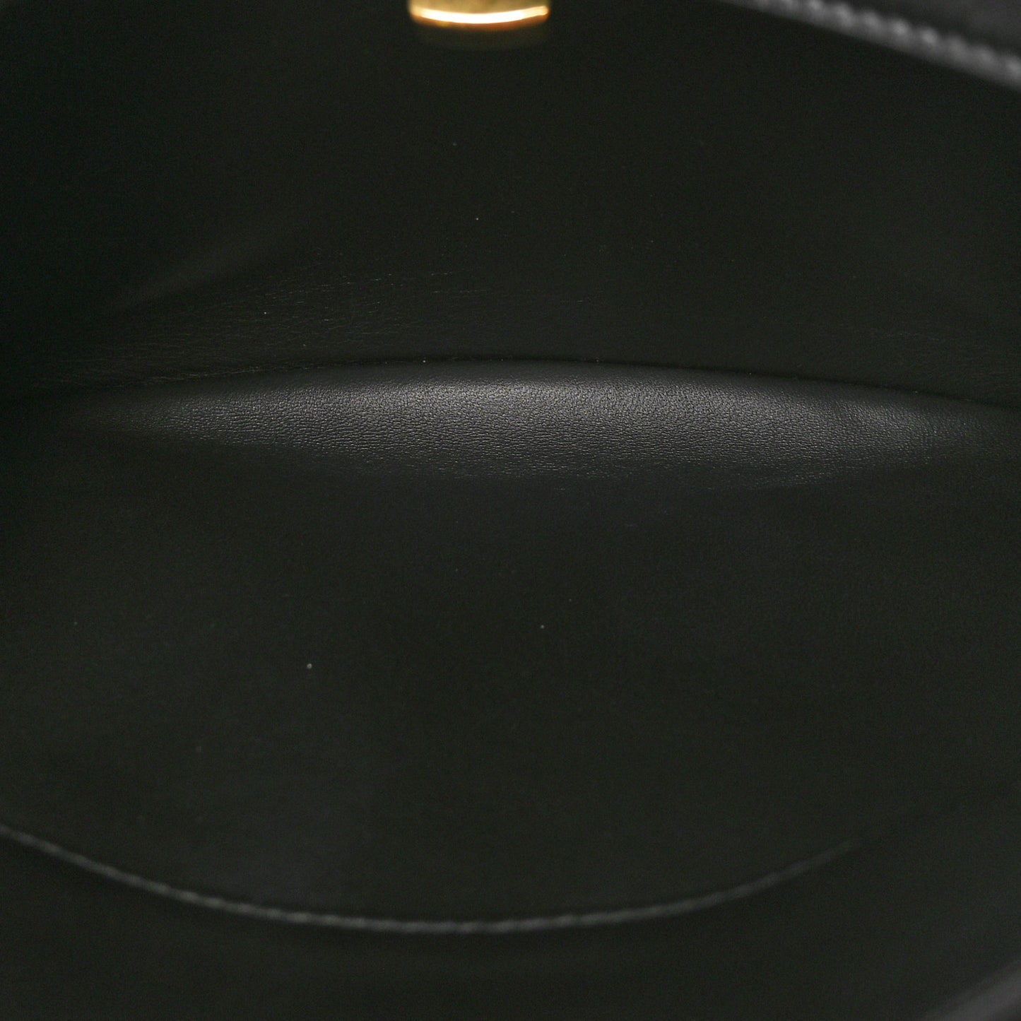 Natural Smooth Calfskin Small Rodeo Top Handle Handbag Black