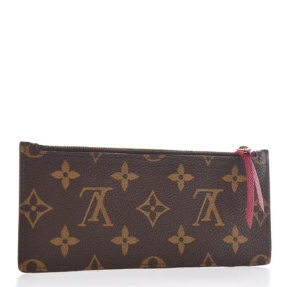 Louis Vuitton Monogram Josephine Wallet Zippered Insert Fuchsia 3 of 7