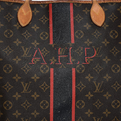 Louis Vuitton Monogram My LV Heritage Neverfull GM Rouge Black 16 of 18