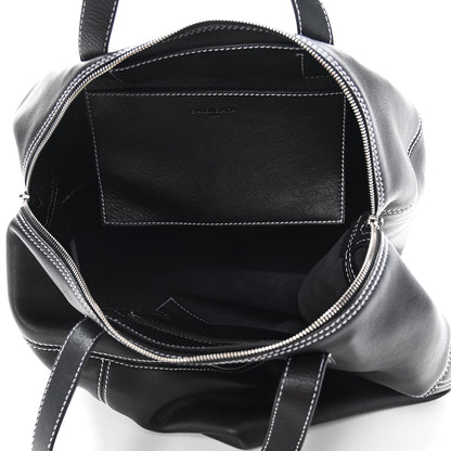 Balenciaga Calfskin Round Air Hobo Large Black 5 of 13