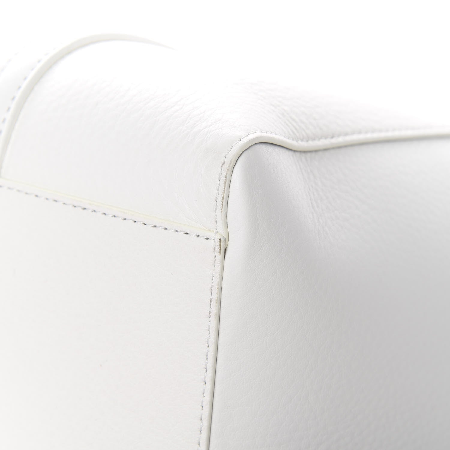Balenciaga Smooth Calfskin Double Sided Small Everyday Tote Optic White Black 10 of 11