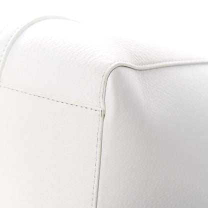 Balenciaga Smooth Calfskin Double Sided Small Everyday Tote Optic White Black 10 of 11