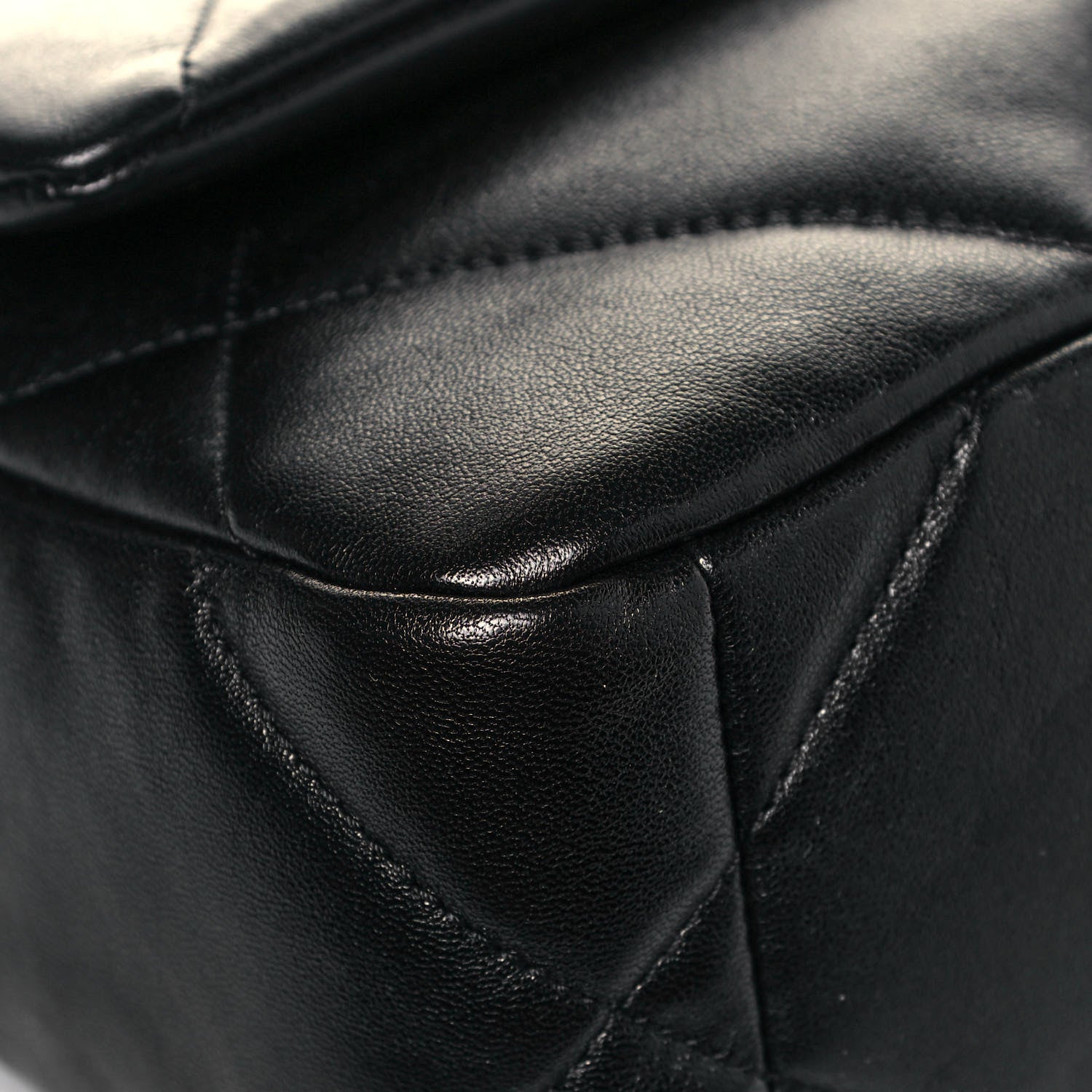 Chanel Lambskin Quilted Medium Chanel 19 Flap Black 9 of 14