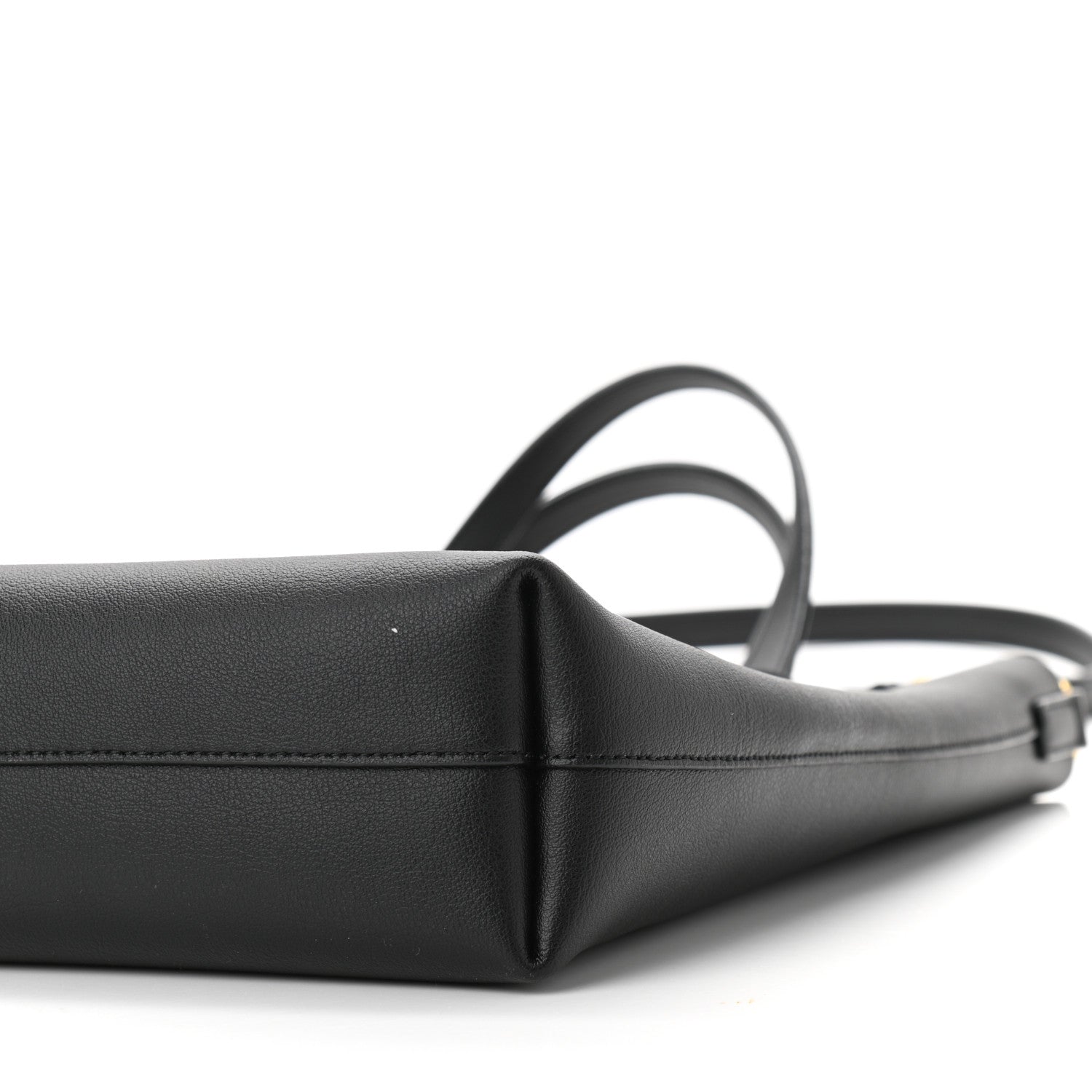 Saint Laurent Calfskin Toy Shopping Tote Black 10 of 10