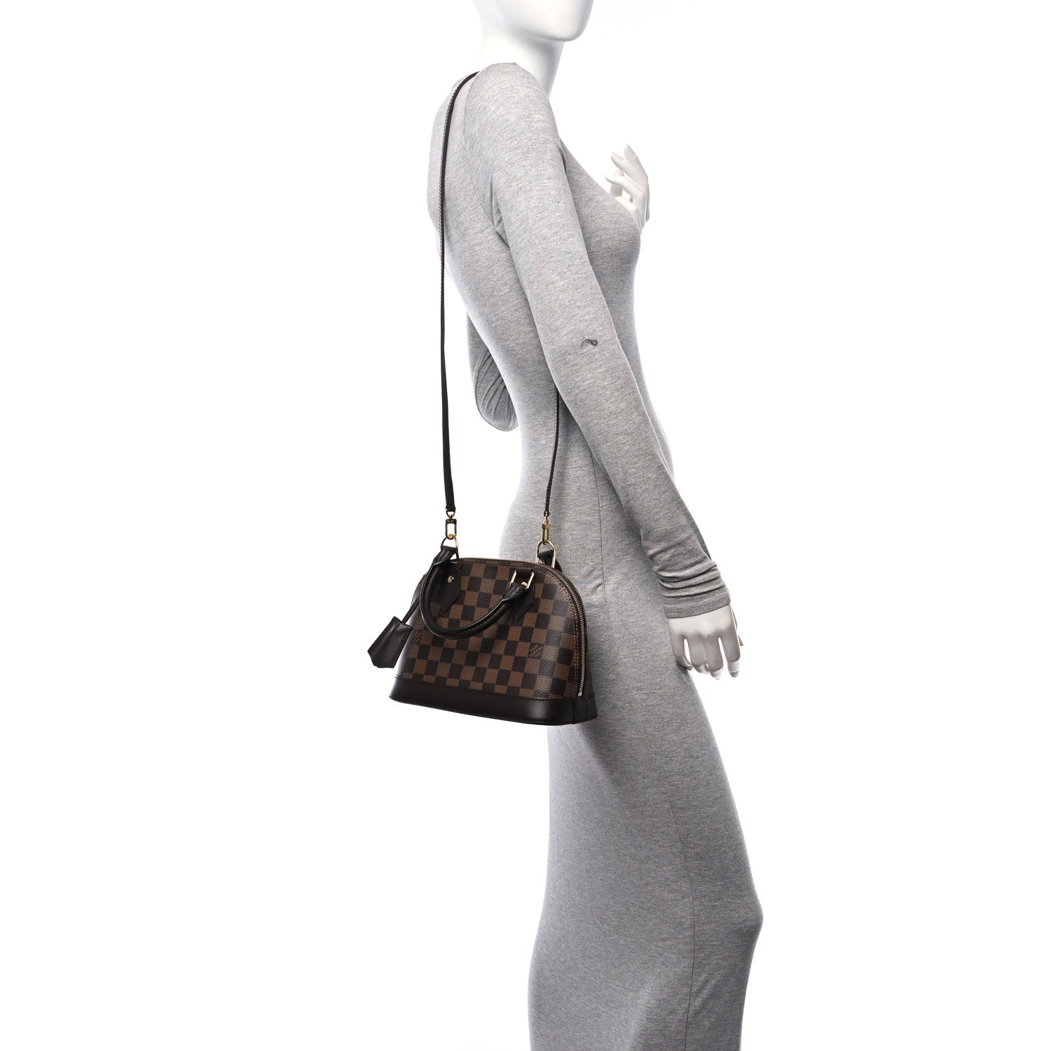 Louis Vuitton Damier Ebene Alma BB 2 of 9
