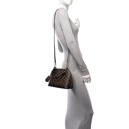 Louis Vuitton Damier Ebene Alma BB 2 of 9