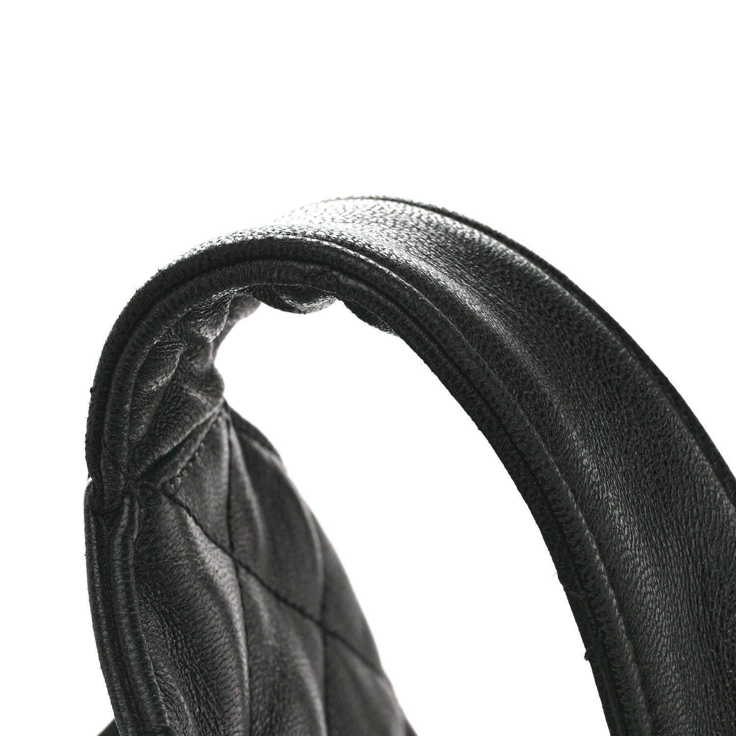Saint Laurent Lambskin Quilted Maxi Icare Shopping Tote Black 13 of 14