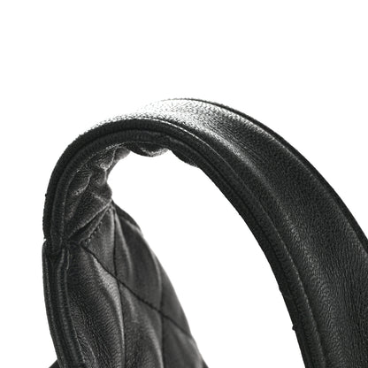 Saint Laurent Lambskin Quilted Maxi Icare Shopping Tote Black 13 of 14