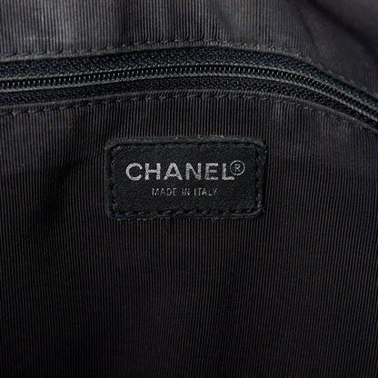 Chanel Caviar Quilted Bowler Dark Purple 6 of 12