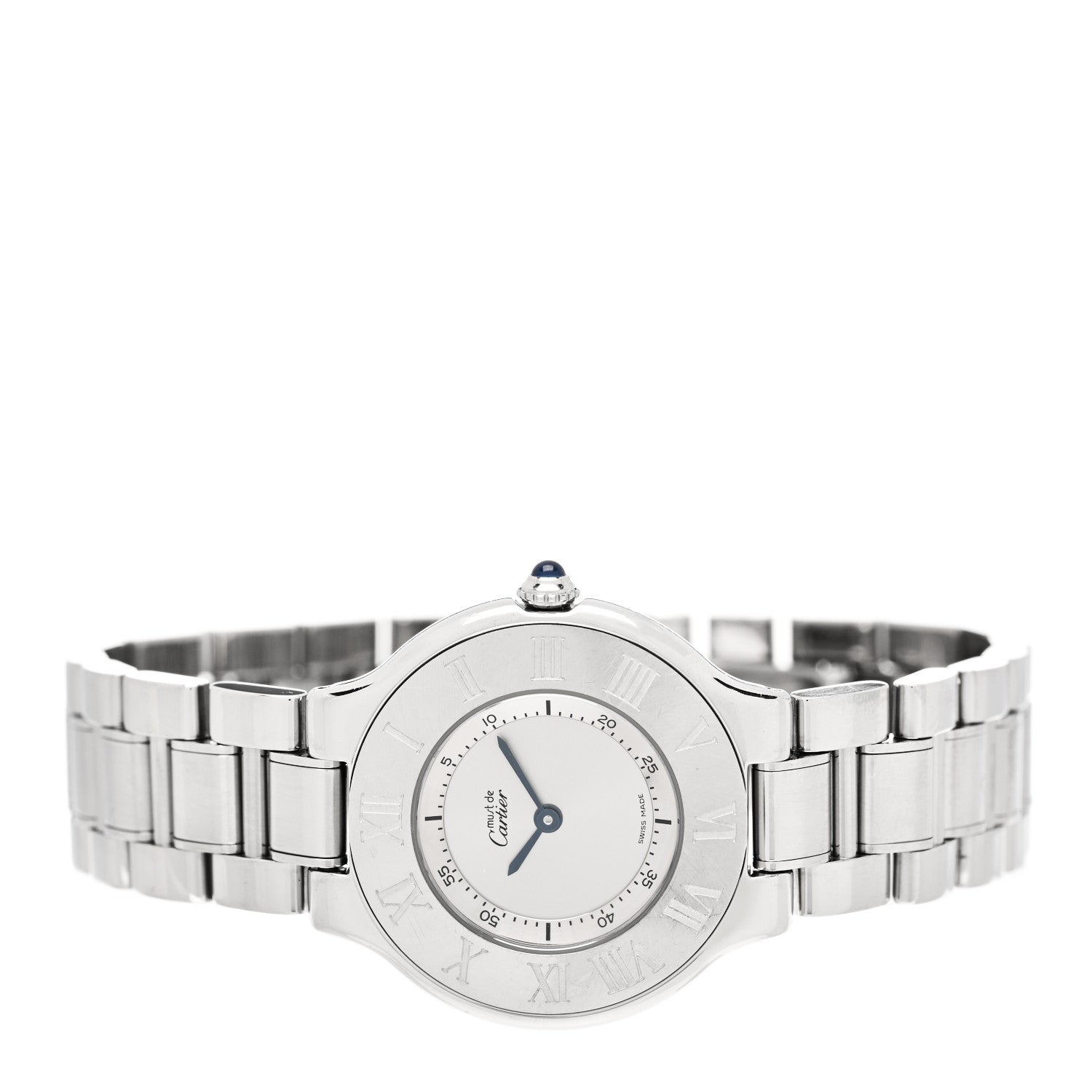 Cartier Stainless Steel 31mm Must De 21 Quartz Watch 2 of 5