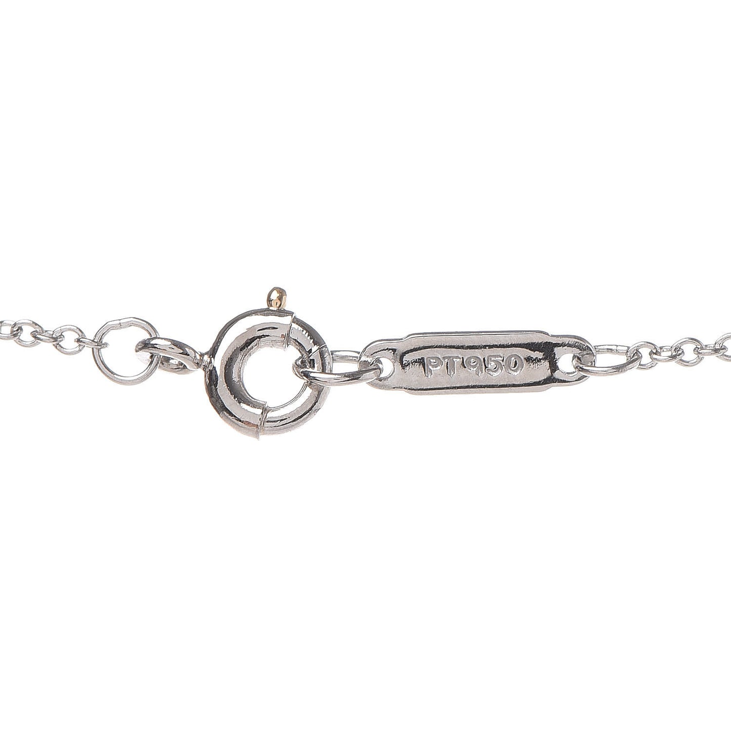 Platinum Diamond Cross Stitch Pendant Necklace