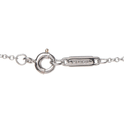 Tiffany Platinum Diamond Cross Stitch Pendant Necklace 6 of 6